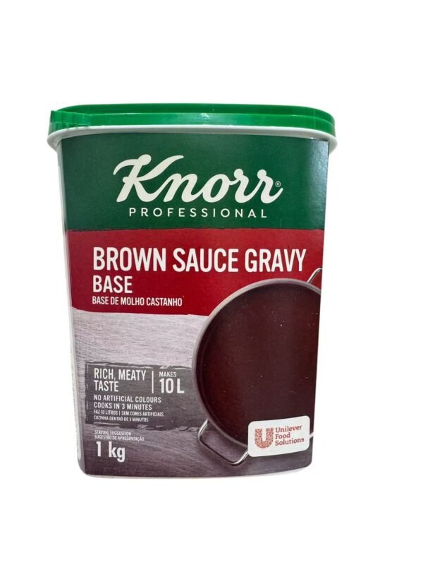 BROWN SAUCE GRAVY BASE 1KG KNORR