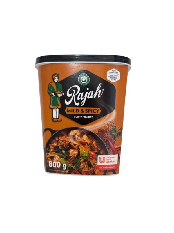 CURRY POWDER MILD SPICY 800G RAJAH