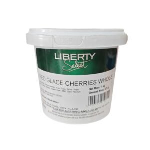 CHERRIES RED 1KG GLAZED WHOLE