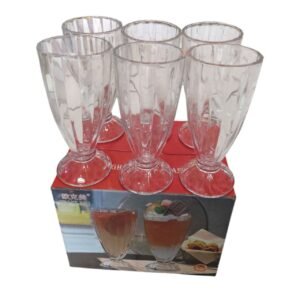 IC028 OU KE MEI GLASS CUP 6P