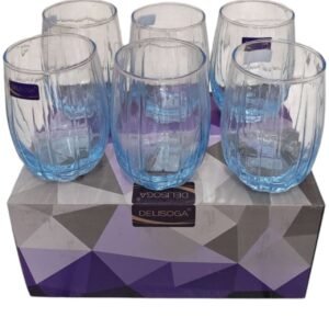 JS5139-2B DELISOGA GLASS CUP 310ML 6P