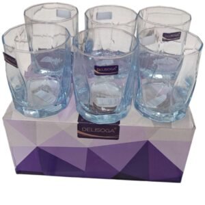 JS5181-2B DELISOGA GLASS CUP 300ML 6P