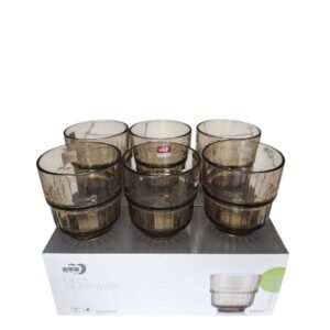 Y5865-1S DELI GLASS CUP 340ML 6P